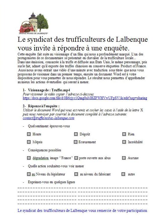 Truffalbenque